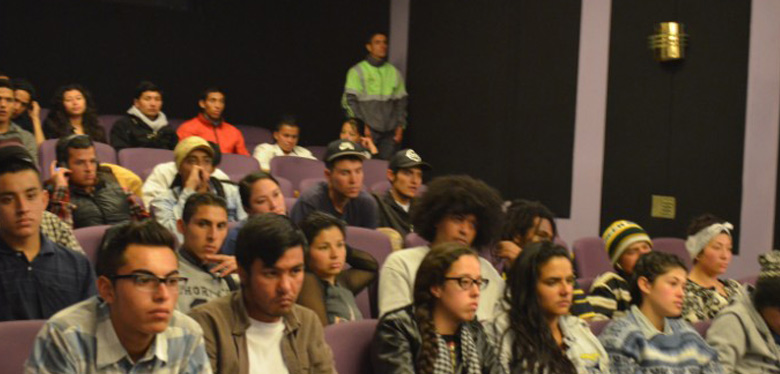 cinemateca con jóvenes del idipron