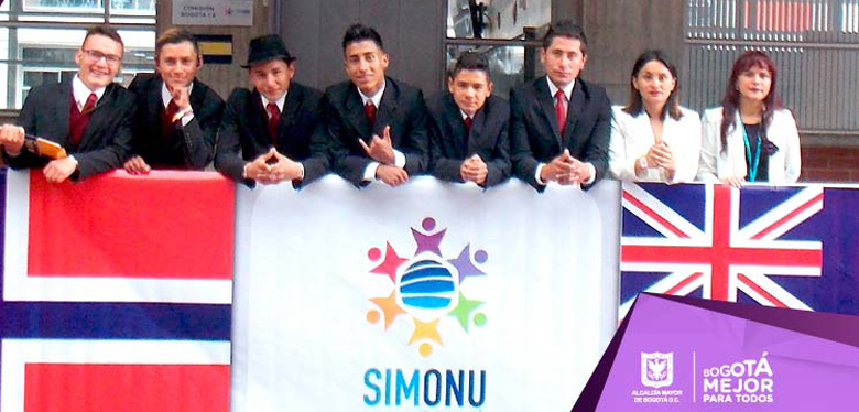 Jóvenes IDIPRON en simonu Bogotá 2018
