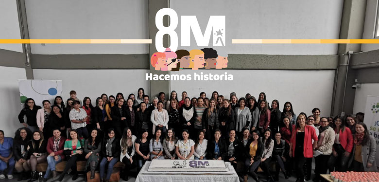 Mujeres en 8M, conversatorio día internacional de la mujer