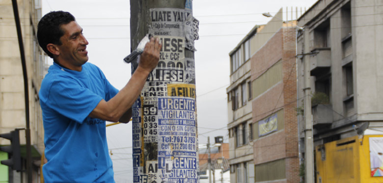 Sigamos todos el ejemplo de limpiar la ciudad