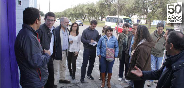 Visitantes internacionales en unidad de protección integral oasis