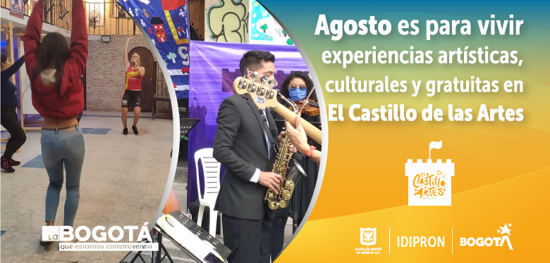 Agosto es para vivir experiencias artísticas, culturales y gratuitas en El Castillo de las Artes