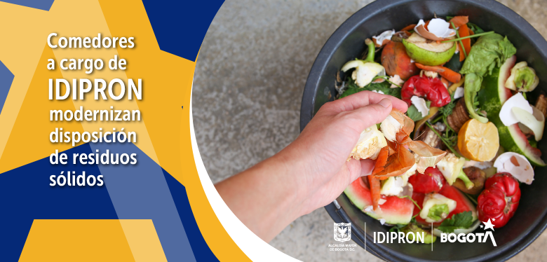 Comedores a cargo de IDIPRON modernizan disposición de residuos sólidos