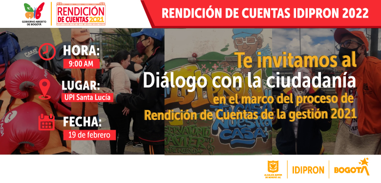 IDIPRON fortalece el diálogo con la ciudadanía de Santa Lucía