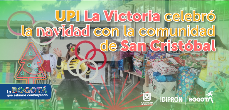 UPI La Victoria celebró la navidad con la comunidad de San Cristóbal