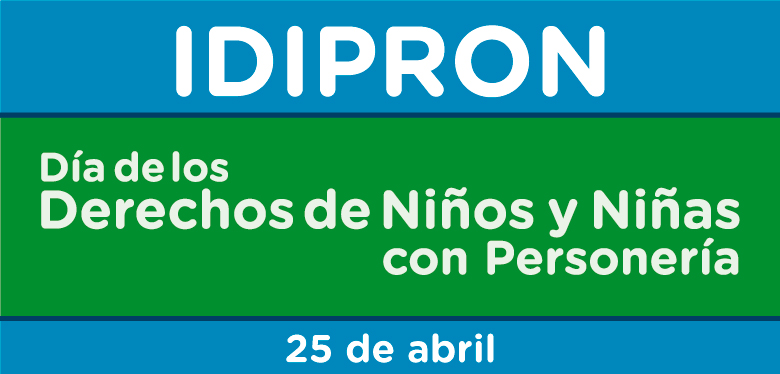 25 de abril, día de los derechos de niñas y niños con personería