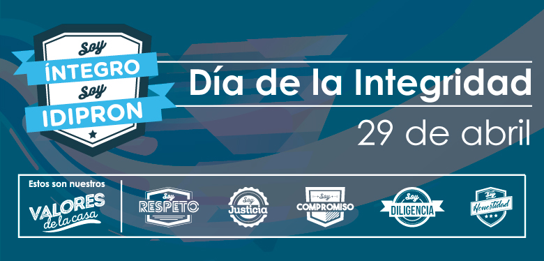 Nuestros valores: soy respeto, soy justicia, soy compromiso, soy dilegencia, soy honestidad