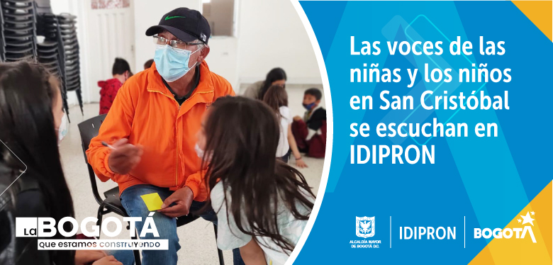 Las voces de los niños y niñas en San Cristóbal se escuchan en IDIPRON